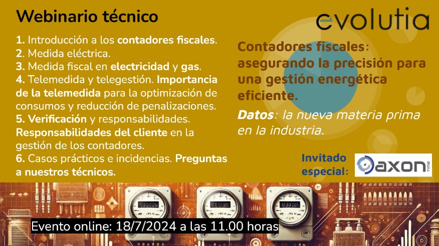 Webinario: la importancia de los contadores fiscales para una gestión energética precisa
